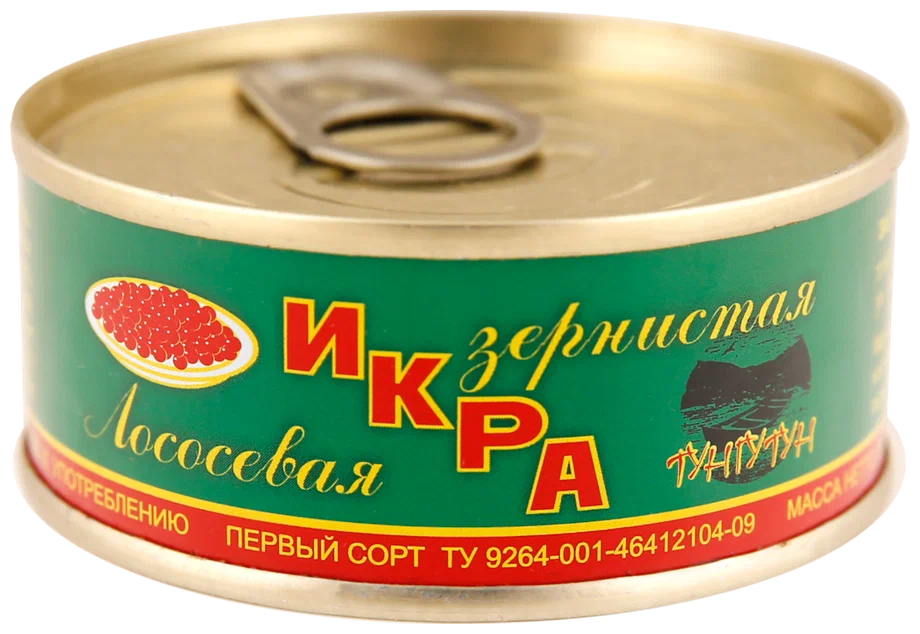Икра красная зернистая Находка