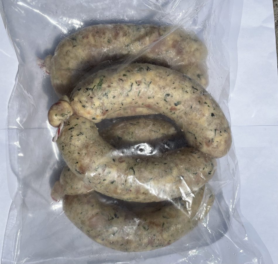 Купаты  "Куриные с сыром и зеленью"