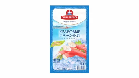 Крабовые палочки Санта бремор 200г